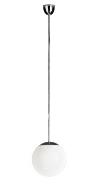 HL 99 Pendelleuchte mit runder Opalkugel, Tecnolumen Designlampe für Wohnzimmer und Esszimmer.